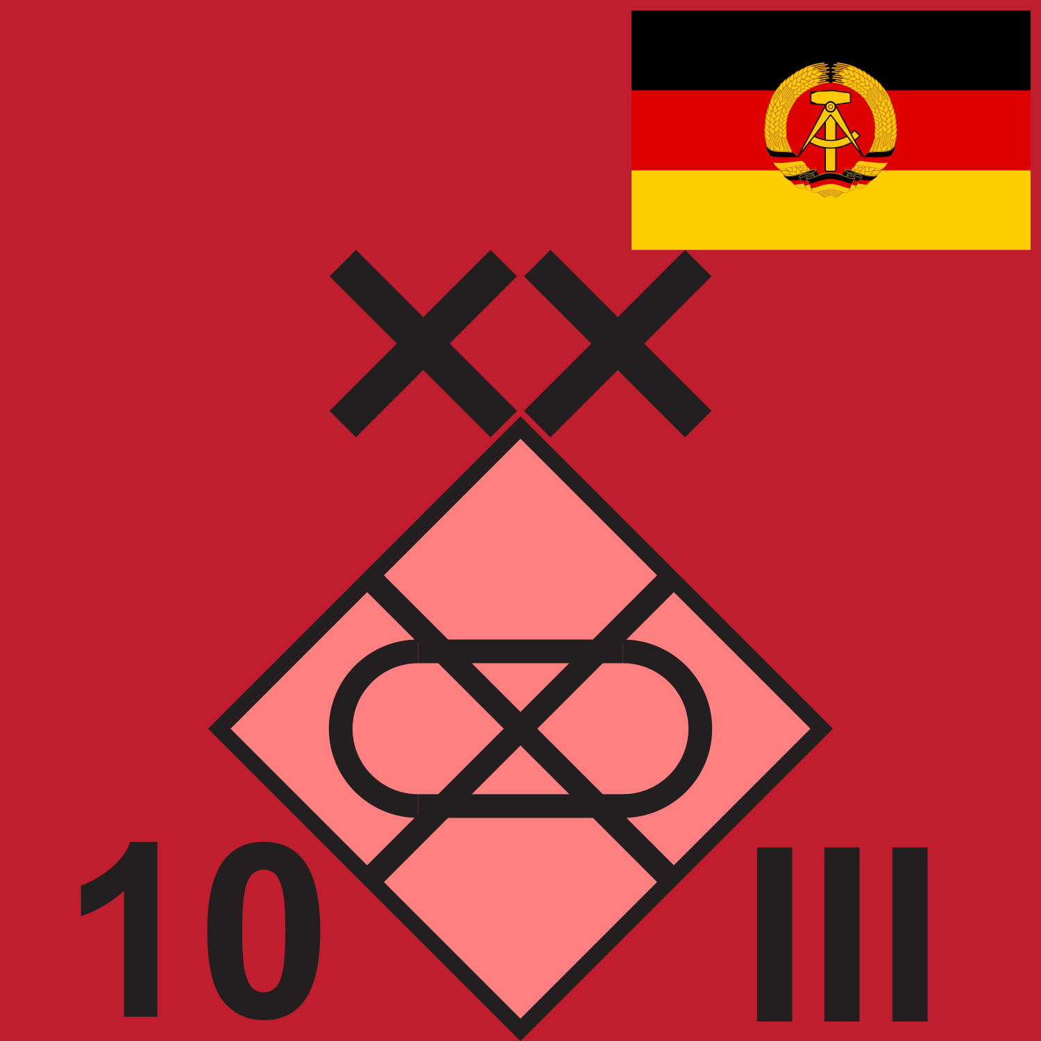 RED GDR 10 MRD 1989
